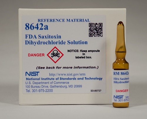 RM 8642a  FDA 石房蛤毒素二鹽酸鹽溶液標準品