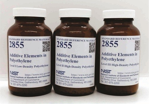 SRM 2855 聚乙烯中的添加劑元素標(biāo)準(zhǔn)品
