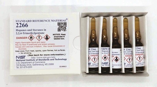 SRM 2266   2，2，4三甲基戊烷中的厚樸烷和甾烷標準品